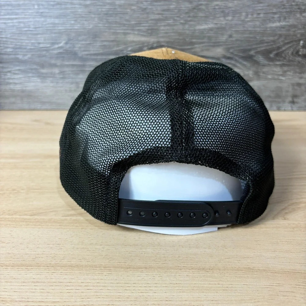 Master Halco Hat Cap Snapback Brown Canvas‎ Fencing Outdoors